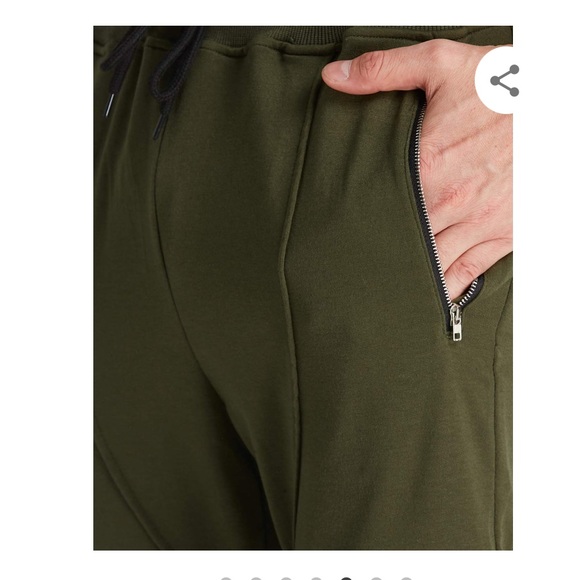 MODCHOK Men's Jogger Sweatpants Fleece Pants Workout Trousers Slim Fit Tracksuit - Picture 5 of 5